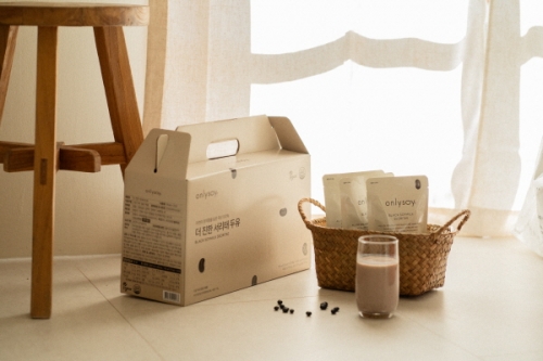 온리소이(ONLYSOY, 제조사: 휴밀) 더 진한 서리태 콩물 두유 190ml x 20개 제품 이미지 2