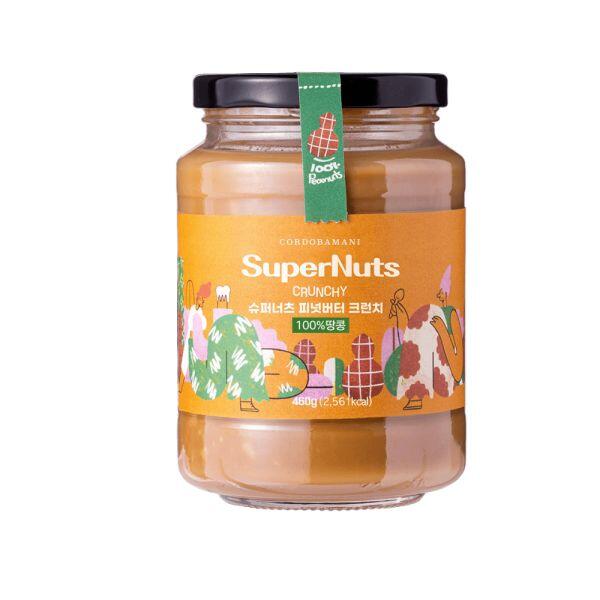 슈퍼너츠 100% 땅콩 크런치 땅콩버터 460g 3